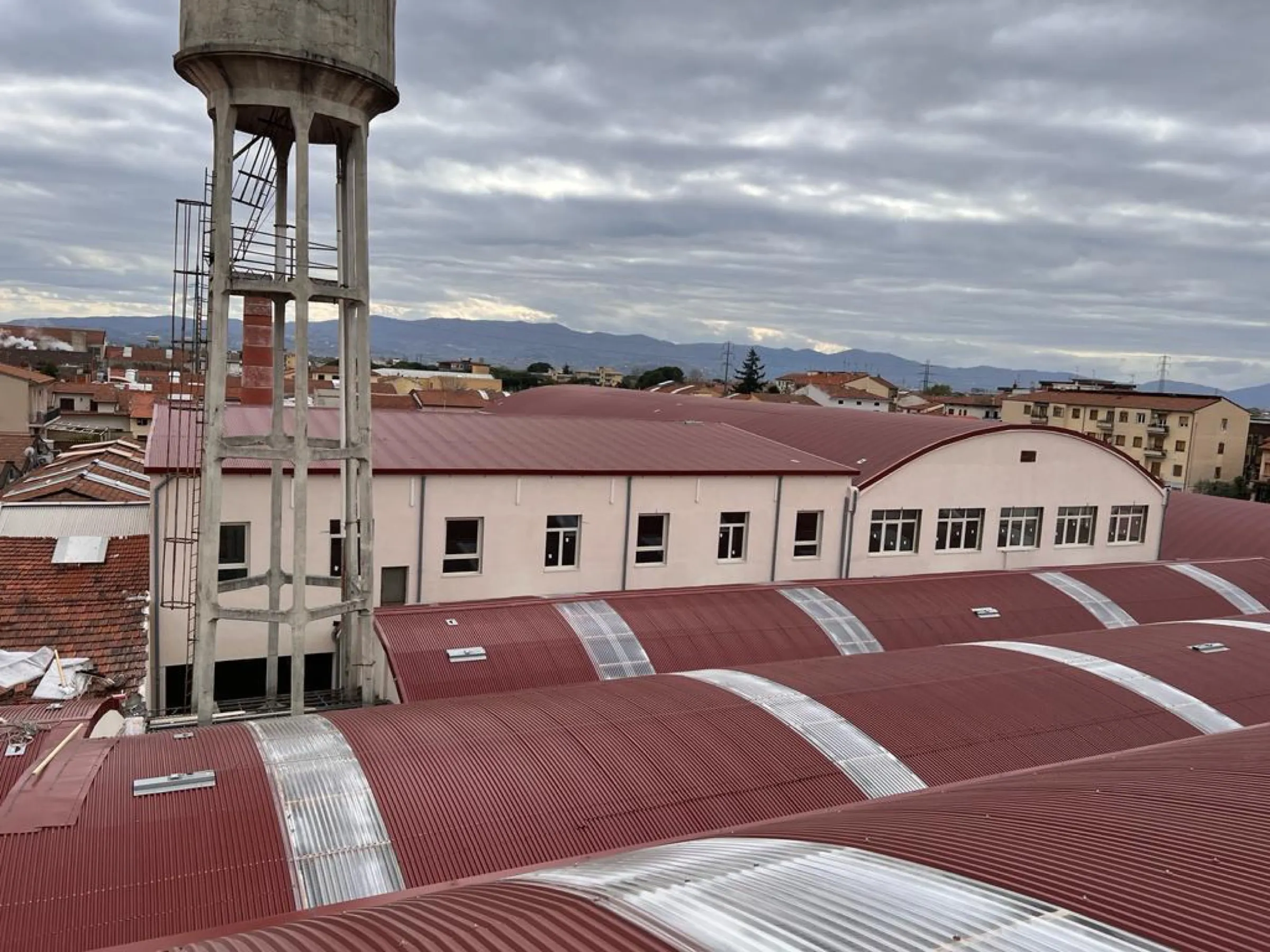 Smaltimento amianto e nuova copertura villaggio industriale Prato