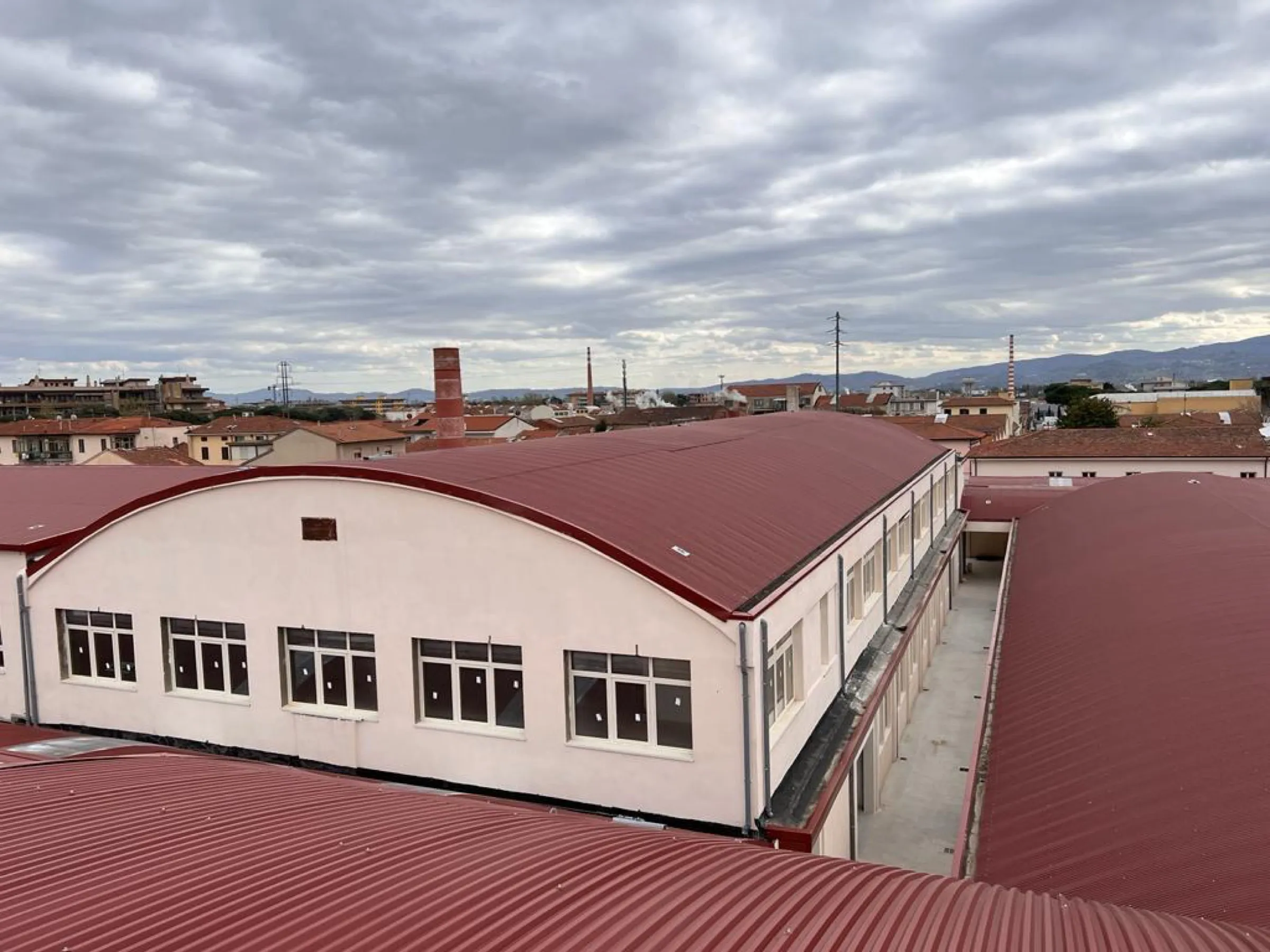 Smaltimento amianto e nuova copertura villaggio industriale Prato